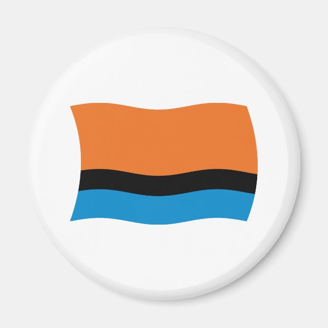 Imã Ímã da Bandeira dos Chagossianos (Frente)