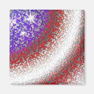 Imã Ímã da bandeira dos Estados Unidos