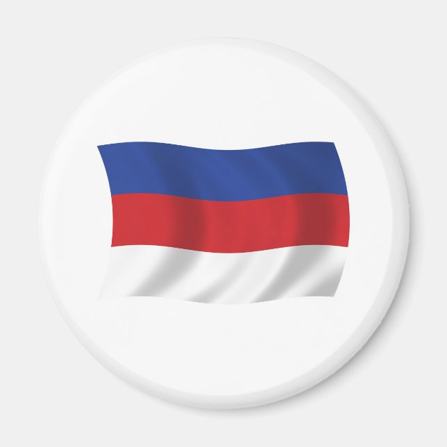 Imã Ímã da Bandeira dos Sorábios (Frente)