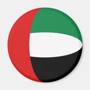 Imã Ímã da bandeira dos UAE Fisheye