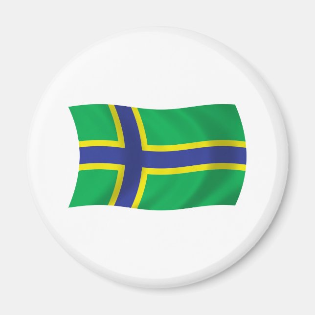 Imã Ímã da Bandeira dos Vepsianos (Frente)