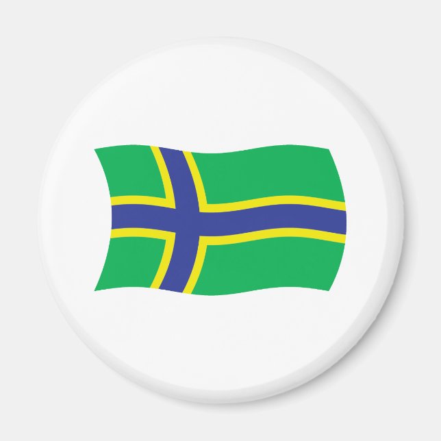 Imã Ímã da Bandeira dos Vepsianos (Frente)