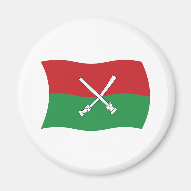 Imã Ímã da Bandeira Li e Miao de Hainan (Frente)