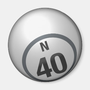Imã Ímã da bola do bingo de N 40