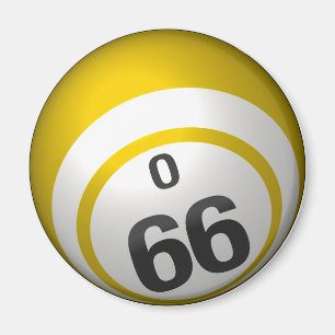 Imã Ímã da bola do bingo de O 66