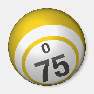 Imã Ímã da bola do bingo de O 75
