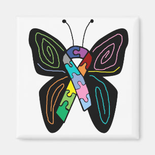 Imã Ímã da borboleta do autismo