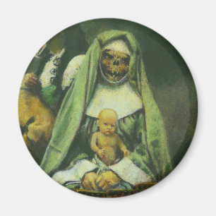 Imã Ímã da bruxa do zombi