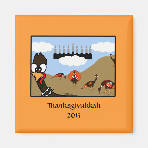 Imã Ímã da cena de Thanksgivukkah