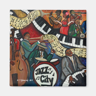 Imã Ímã da cidade do jazz