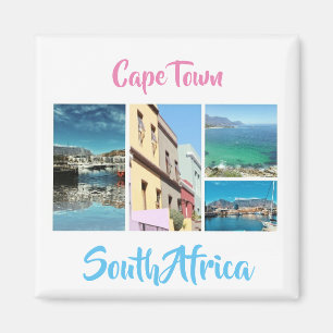 Imã Ímã da colagem da montanha da mesa de Cape Town