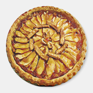 Imã Ímã da comida da torta de Apple