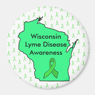 Imã Ímã da consciência da doença de Wisconsin Lyme
