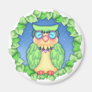 Imã Ímã da coruja de BaZooples "Oliver"