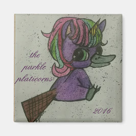 Imã ímã da equipe Purkle Platicorns