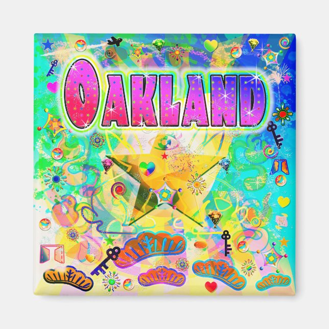 Imã Ímã da Era de Oakland (Frente)
