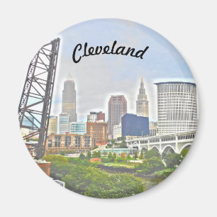 Imã Ímã da essência de Cleveland (opinião de banco