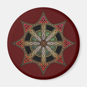 Imã Ímã da estrela do caos de Knotwork