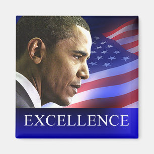 Imã Ímã da excelência do presidente Barack Obama