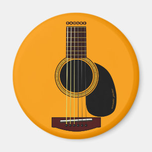 Imã ímã da guitarra acústica