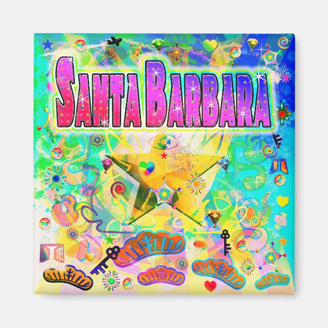 Imã Ímã da Hora da Época de Santa Bárbara (Frente)