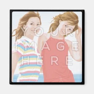 Imã Ímã da imagem do quadrado da foto de Instagram