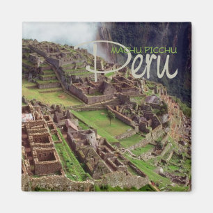 Imã Ímã da lembrança do viagem de PICCHU Peru de MA