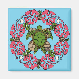 Imã Ímã da Mandala da tartaruga de mar
