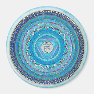 Imã Ímã da mandala de Chakra da garganta