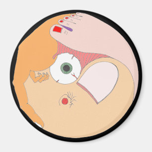 Imã Ímã da mandala do "Contortion"