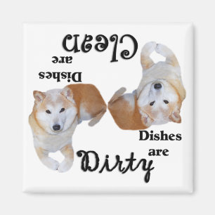 Imã Ímã da máquina de lavar louça de Shiba Inu