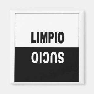 Imã Ímã da máquina de lavar louça no espanhol