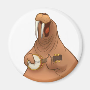 Imã Ímã da morsa do Banjo-Strummin'