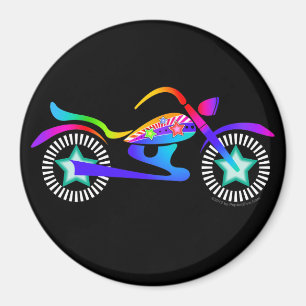Imã Ímã da MOTOCICLETA do pop art