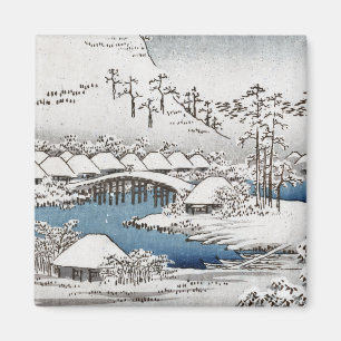 Imã Ímã da paisagem da neve