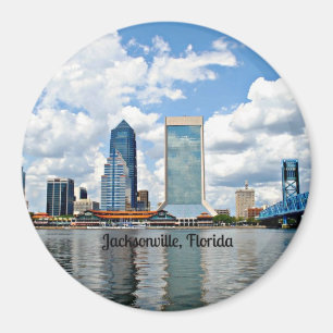 Imã Ímã da paisagem urbana de Jacksonville, Flórida