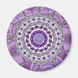 Imã Ímã da prata da fantasia de Mehndi