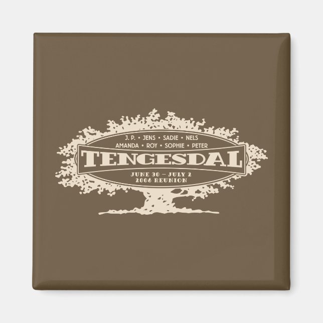 Imã Ímã da Reunião Tengesdal de 2006 (Frente)