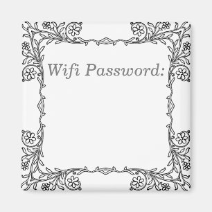 Imã Ímã da senha de Wifi