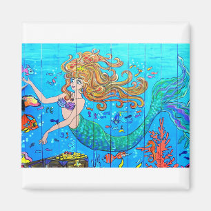 Imã ímã da sereia do redhead