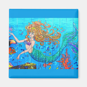 Imã ímã da sereia do redhead
