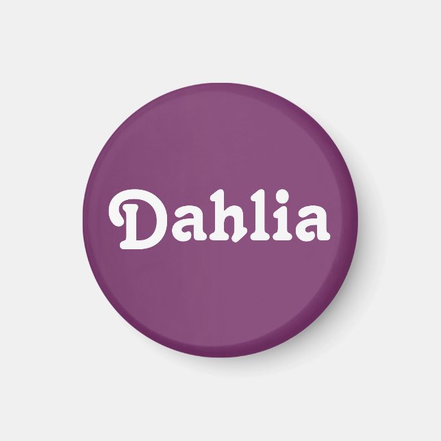 Imã Ímã Dahlia (Frente)