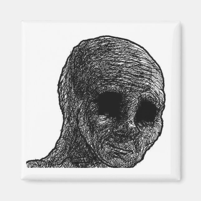 Imã ímã Dark Wojak (Frente)