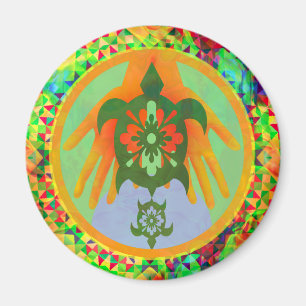 Imã Ímã das tartarugas das mãos