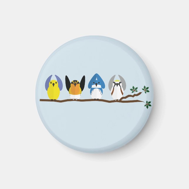 Imã Ímã das toutinegras de O-H-I-O (Frente)