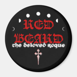 Imã Ímã de 3 polegadas Red Beard