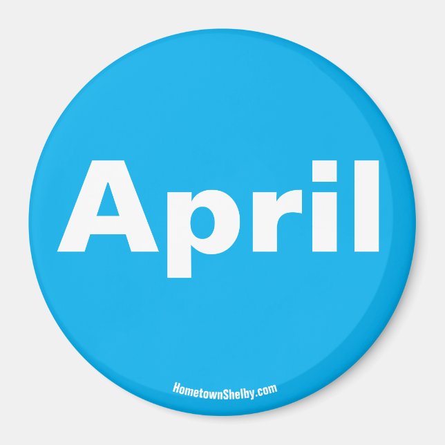 Imã ímã de abril (Frente)