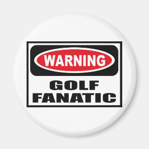 Imã Ímã de advertência do FANÁTICO do GOLFE
