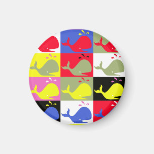 Imã Ímã de Andy Whale-Hole™_round