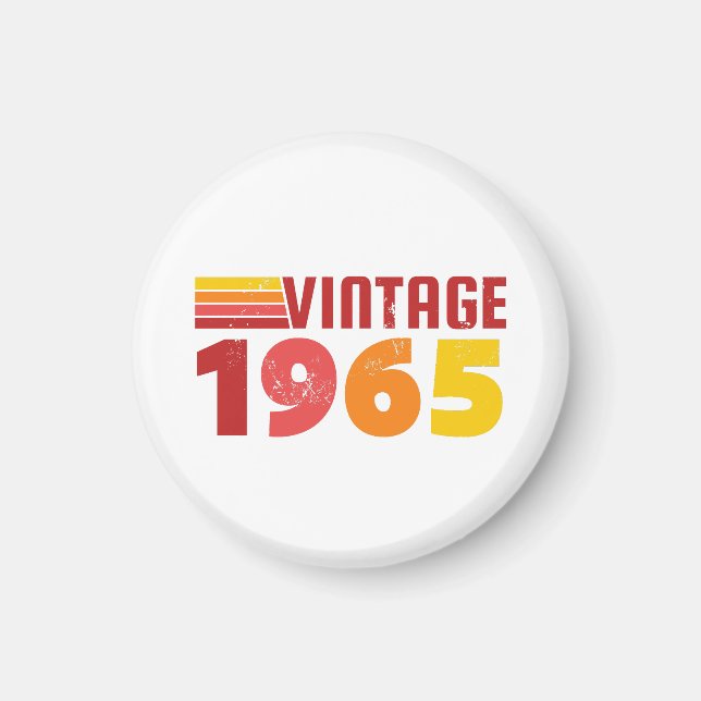 IMÃ ÍMÃ DE ANIVERSÁRIO DE 60 ANOS (Frente)